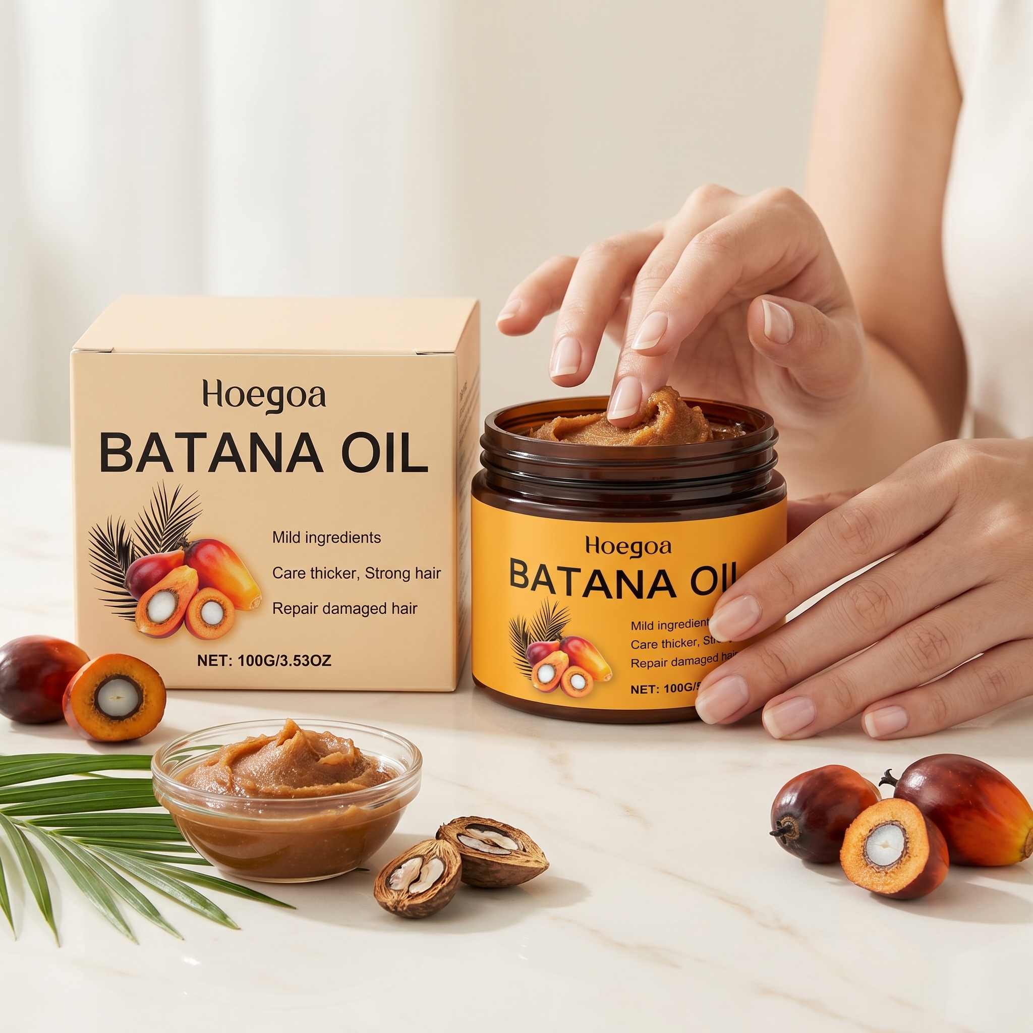Batana Oil Scalp Scrub Refresh - Hair Care Hair Mask recension och pris