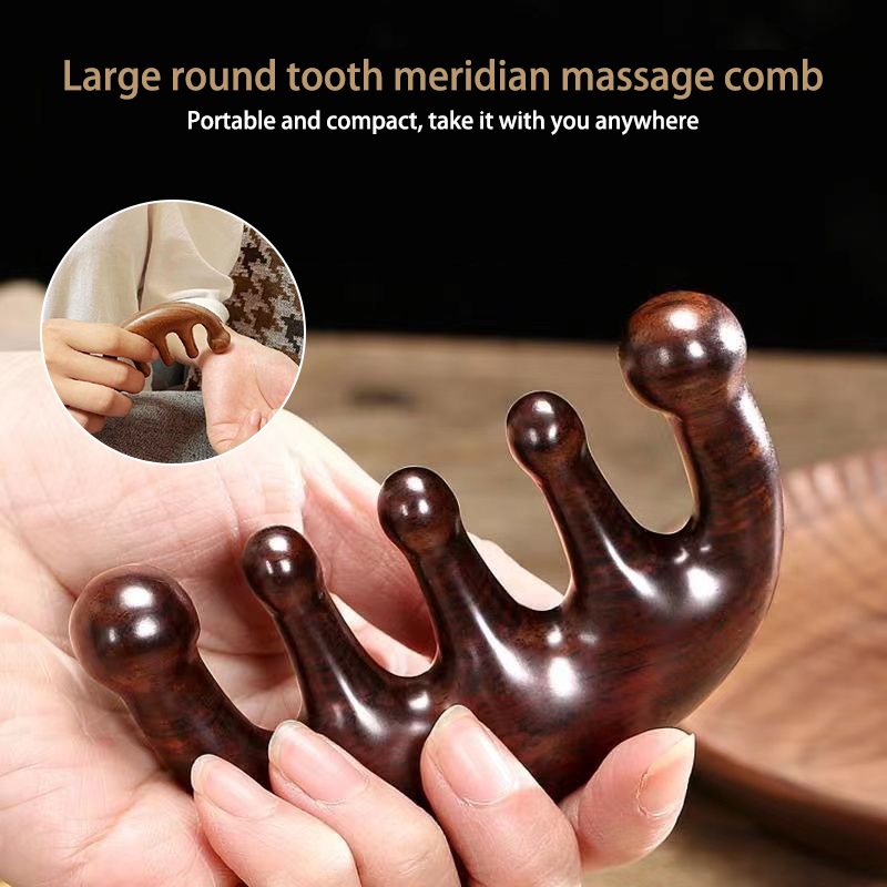 1Pcs Resin Five Wide Tooth Mer - Detangling Wide Comb recension och pris