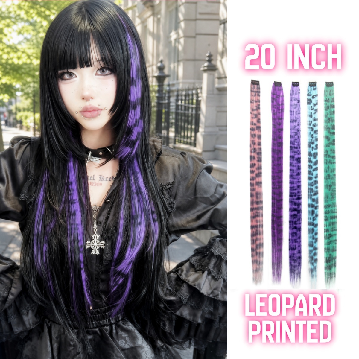2PCS/7PCS 20inch Colorful Leop - Braiding Hair Kanekalon recension och pris