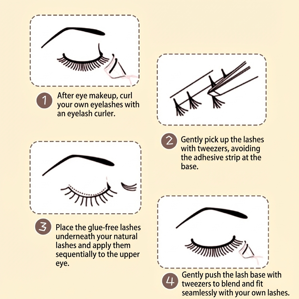 Korean Style lash extenstion N - Hair Care Korea recension och pris