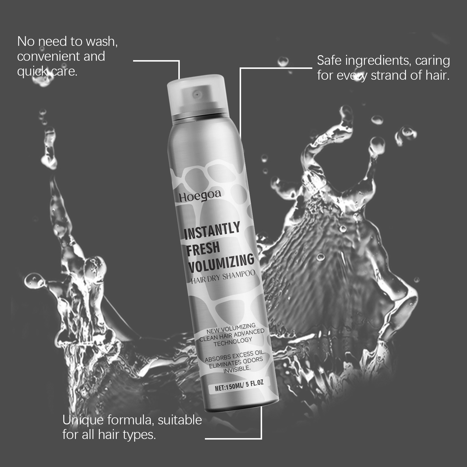 Hair Dry Shampoo Volumizing Re - Hair Care Natural recension och pris