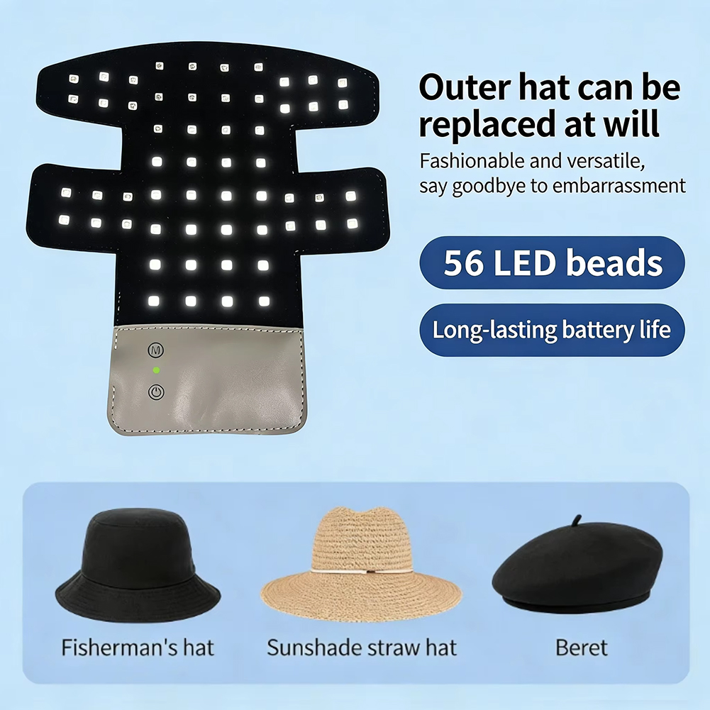 LED Hair Growth Helmet Cap wit - Hair Care Routine recension och pris