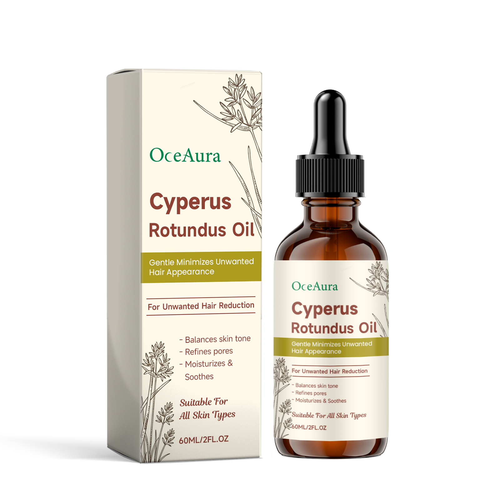Cyperus Rotundus Hair Removal  - Hair Care Hair Serum recension och pris