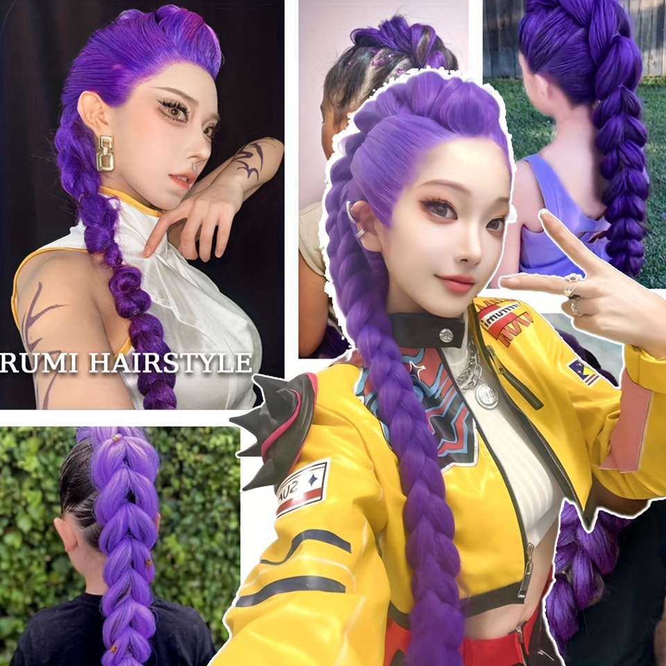 26inch Anime Character Purple  - Braiding Hair Kanekalon recension och pris