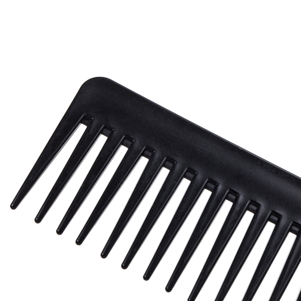 Plastic Haircut Comb Rounded T - Detangling Wide Comb recension och pris