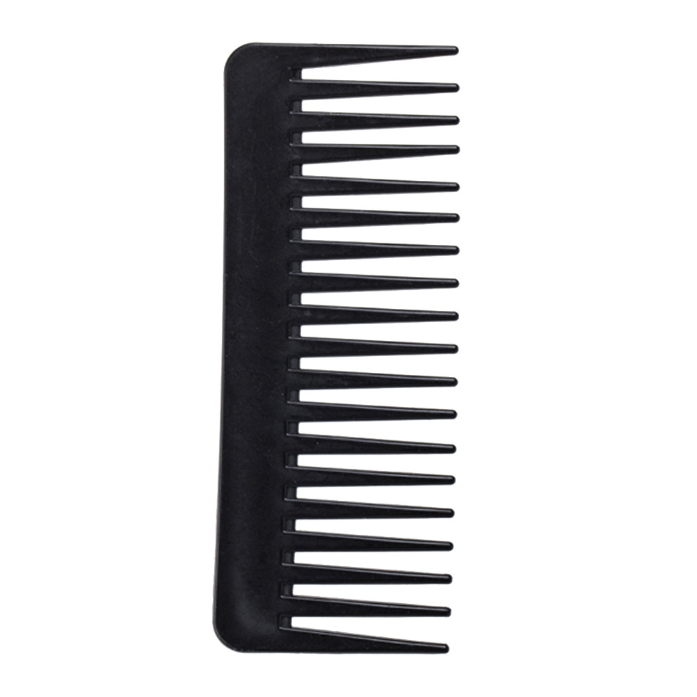 Plastic Haircut Comb Rounded T - Detangling Wide Comb recension och pris