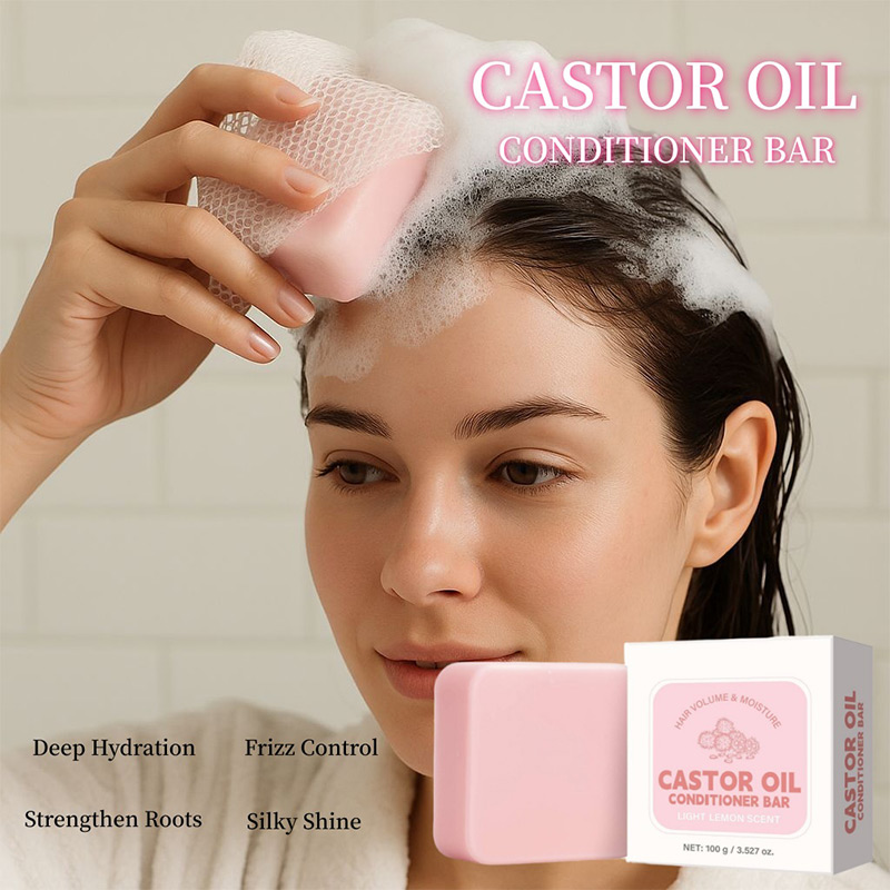 Castor Oil Conditioner Soap Ba - Hair Care Clinic recension och pris