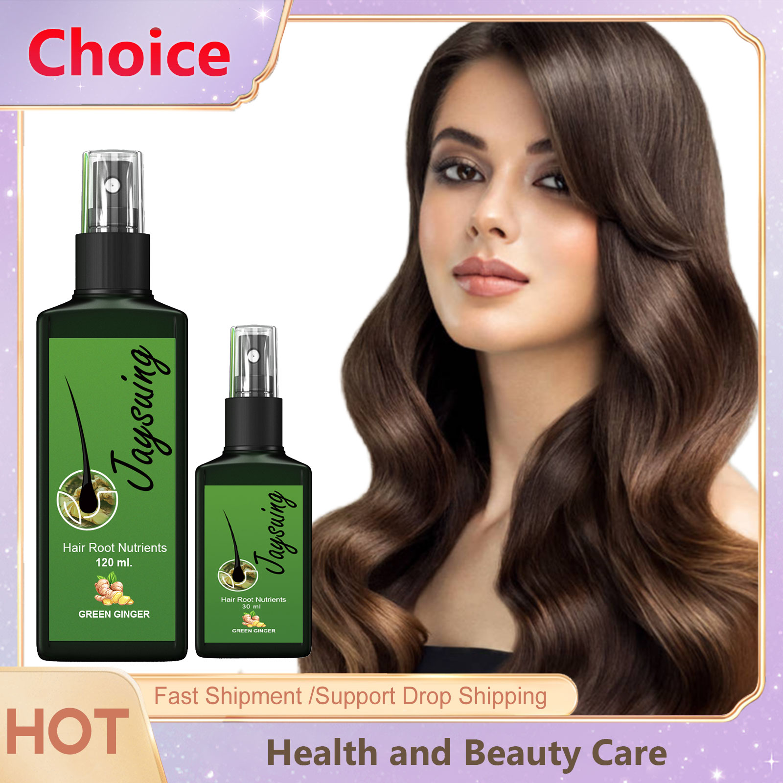 Hair Growth Oil Spray Nourishi - Hair Care Hair Serum recension och pris