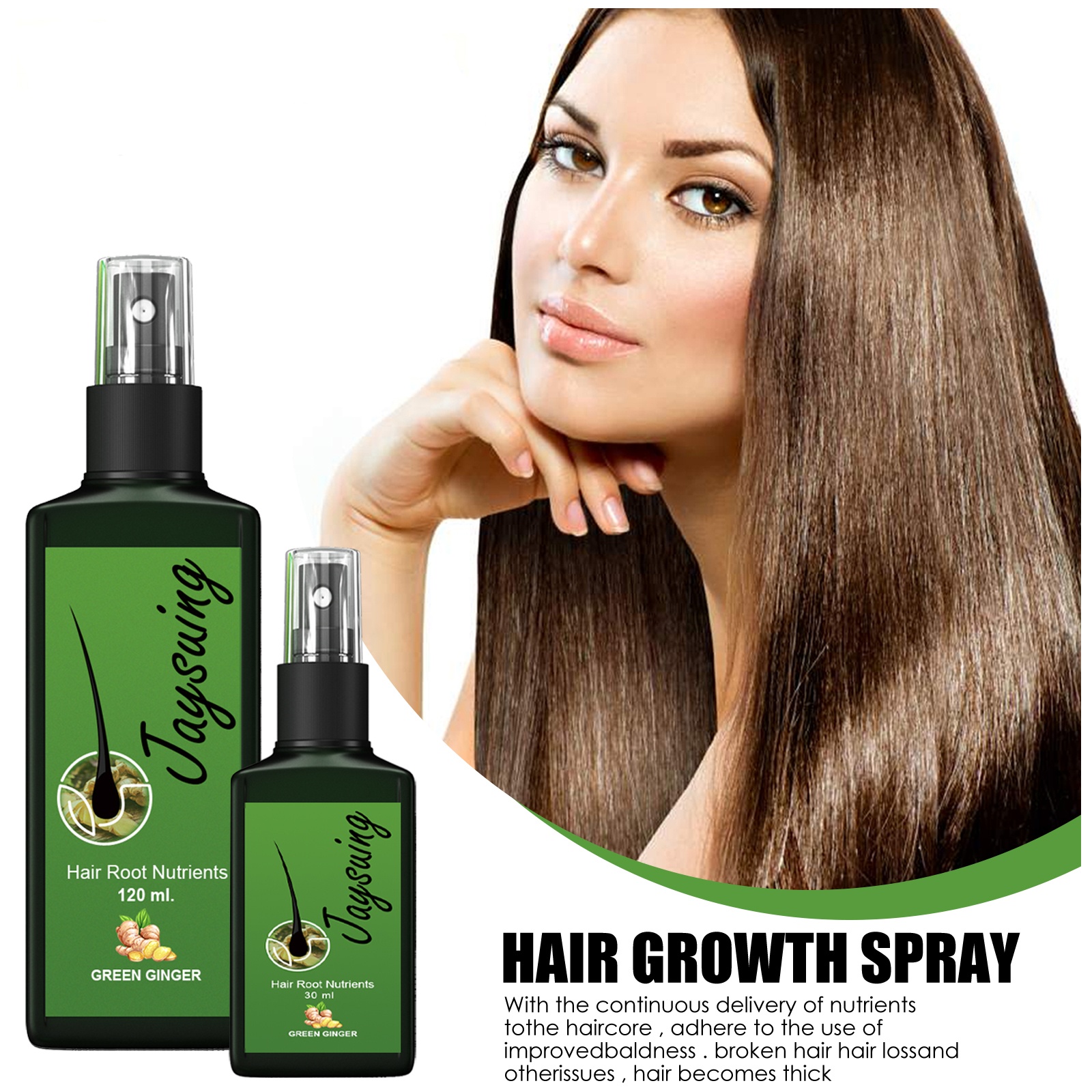 Hair Growth Oil Spray Nourishi - Hair Care Hair Serum recension och pris
