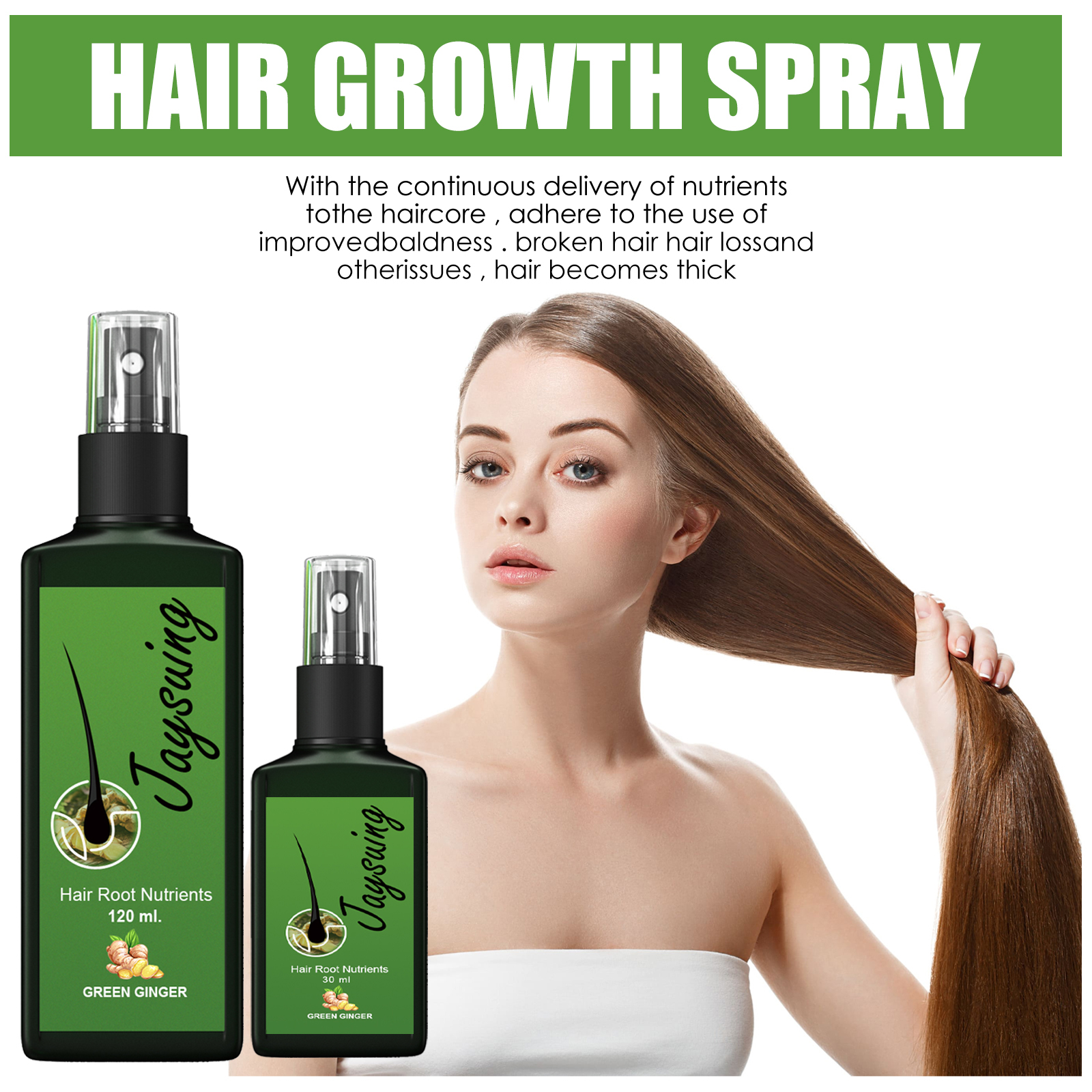 Hair Growth Oil Spray Nourishi - Hair Care Hair Serum recension och pris